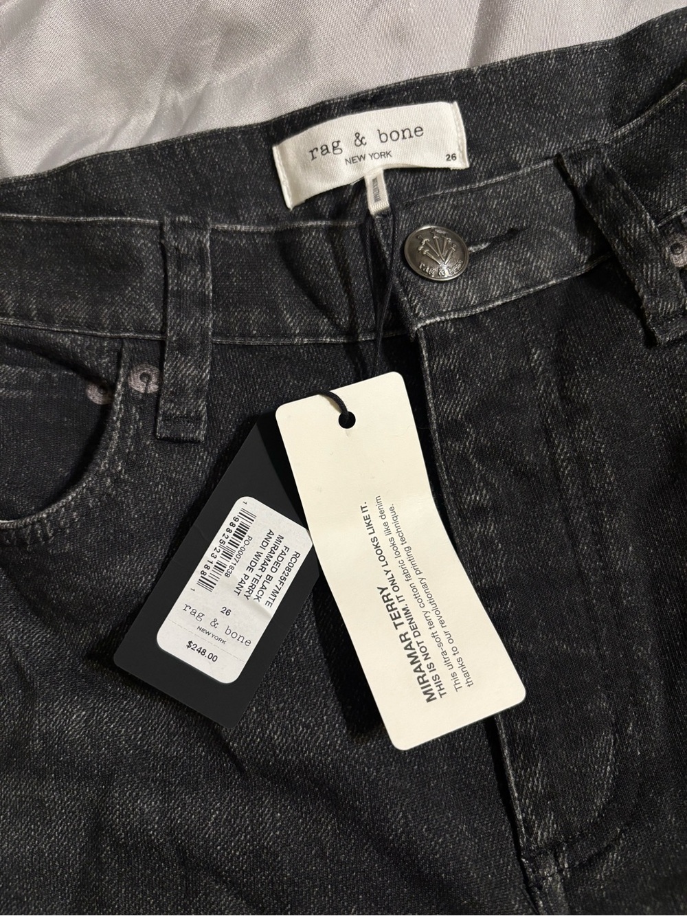 Rag & bone / Miramar terry pants - Picture 7 of 7